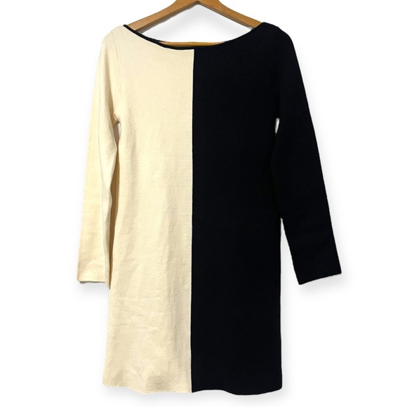 Zara Colorblock Combination Dress Medium NWT - Picture 8 of 9